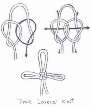 302x356 True Lovers' Knot Benita Bradley - Love Knot Drawing