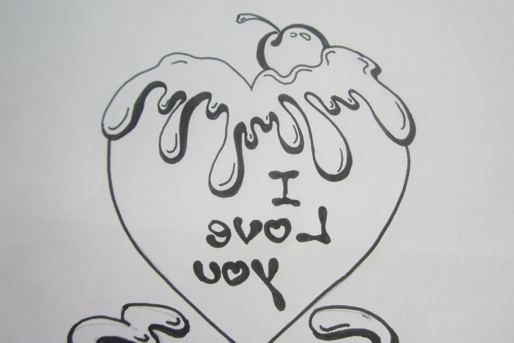 1024x683 Love Images To Draw Love Rose Drawing Draw Best Mom - Love Rose Drawing