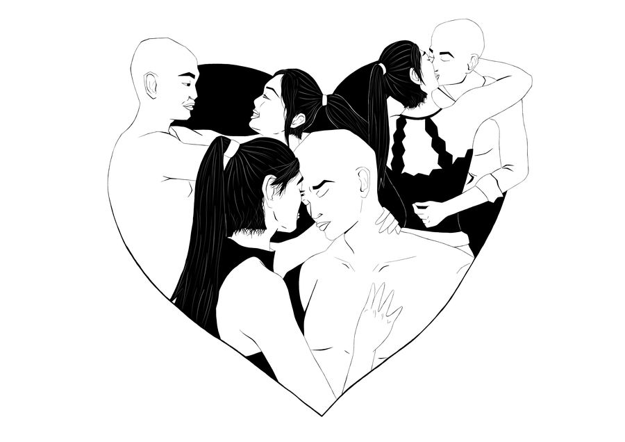 900x636 Entry - Love Story Drawing