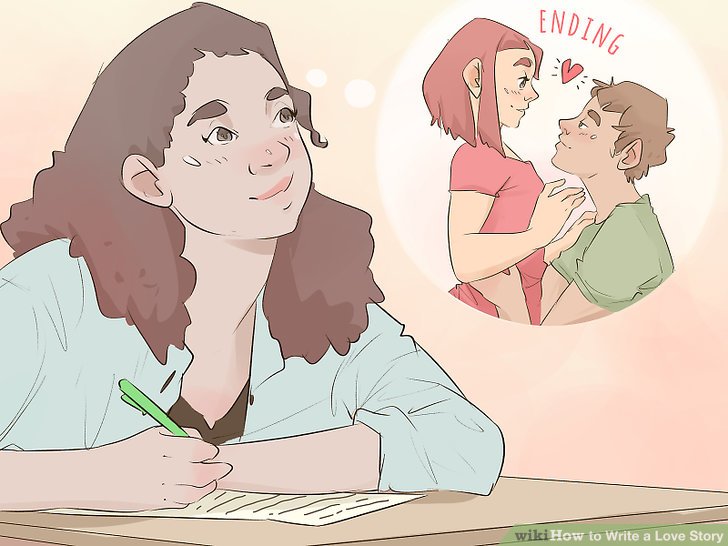 728x546 How To Write A Love Story - Love Story Drawing