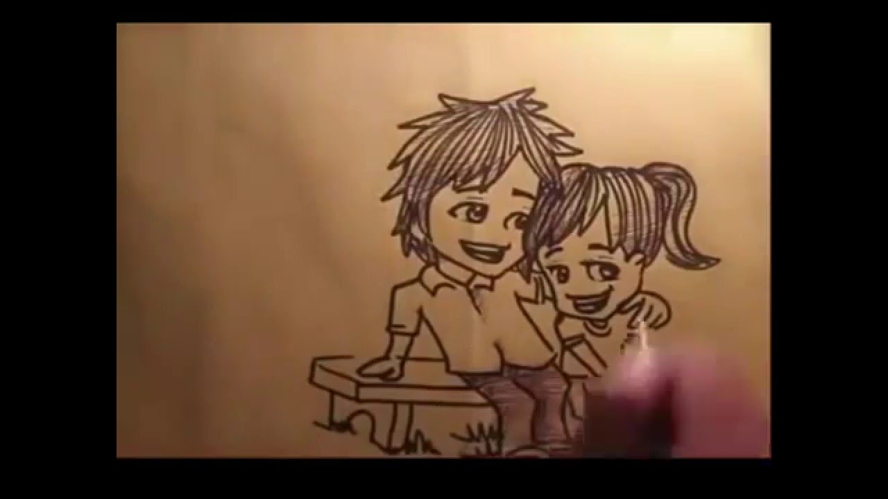 1280x720 Amazing Drawing Love Story - Love Story Drawing