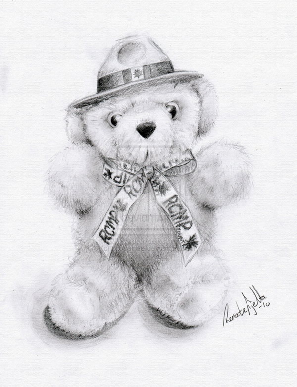 Love Teddy Bear Drawing