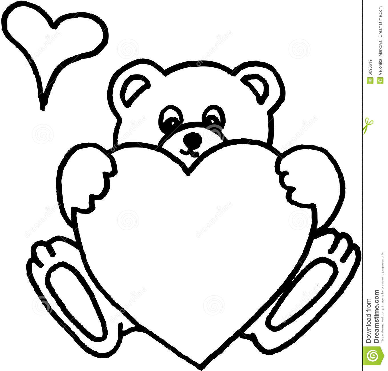 Love Teddy Bear Drawing At Paintingvalley Com Explore Collection