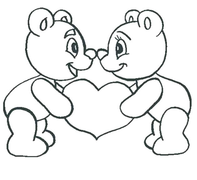630x578 Cute Teddy Bear Coloring Pages Love Coloring Sheets Cute Teddy - Love Teddy Bear Drawing