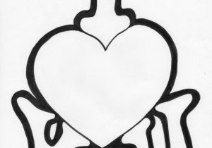 300x210 How To Draw I Love You In A Cool Way I Love You Heart Drawing - Love You Drawings