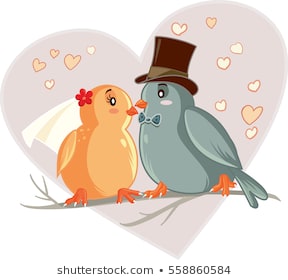288x280 Huge Collection Of 'love Bird Drawing' Download More Than - Lovebird Drawing