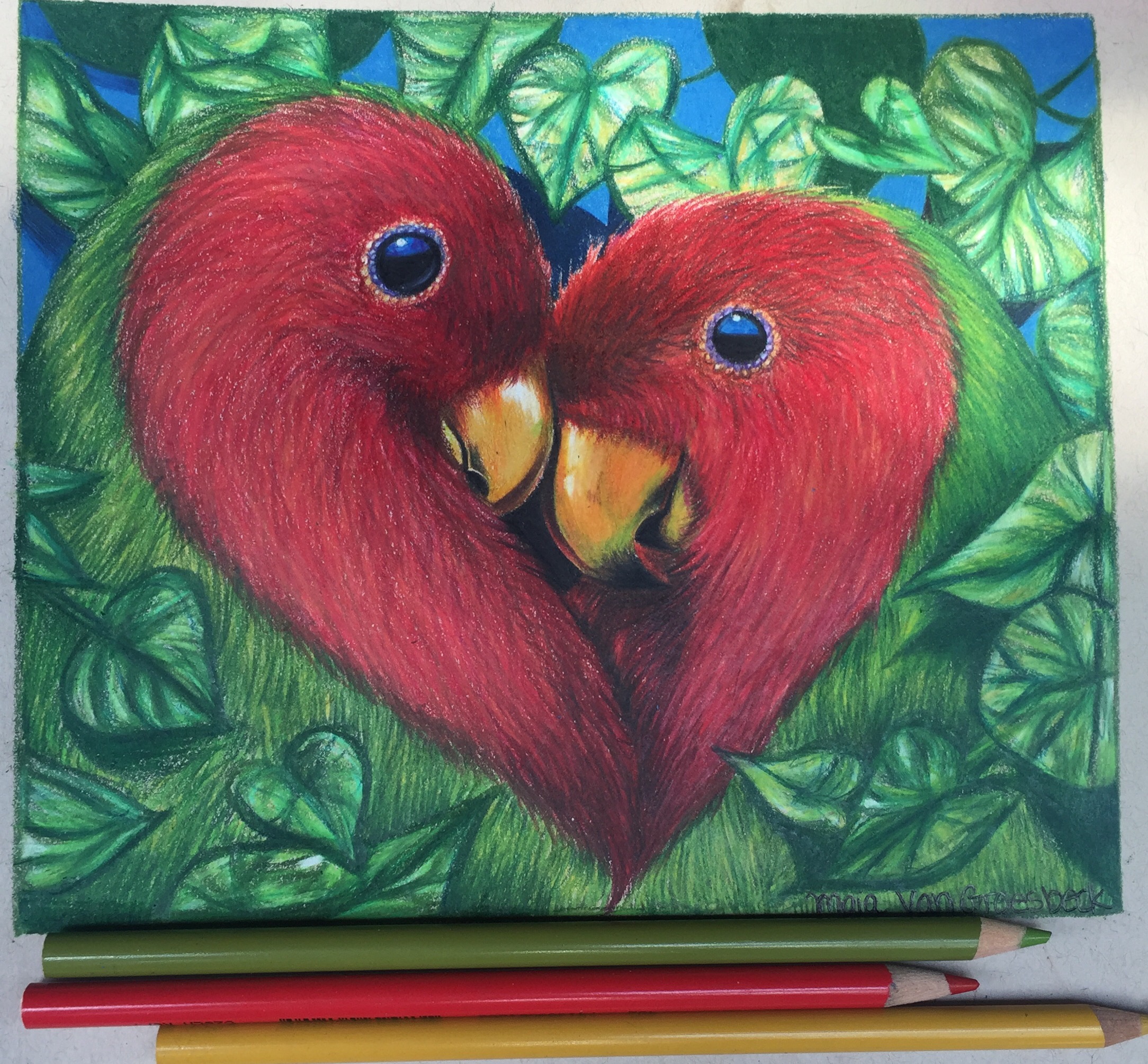 2168x2009 Love Drawing Love Birds Lovebirds Art Heart - Lovebirds Drawing