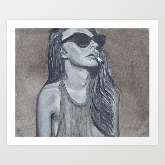 700x700 low contrast art print - Low Contrast Drawing