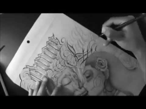 480x360 chicano lowrider style art and letters - Lowrider Art Drawings