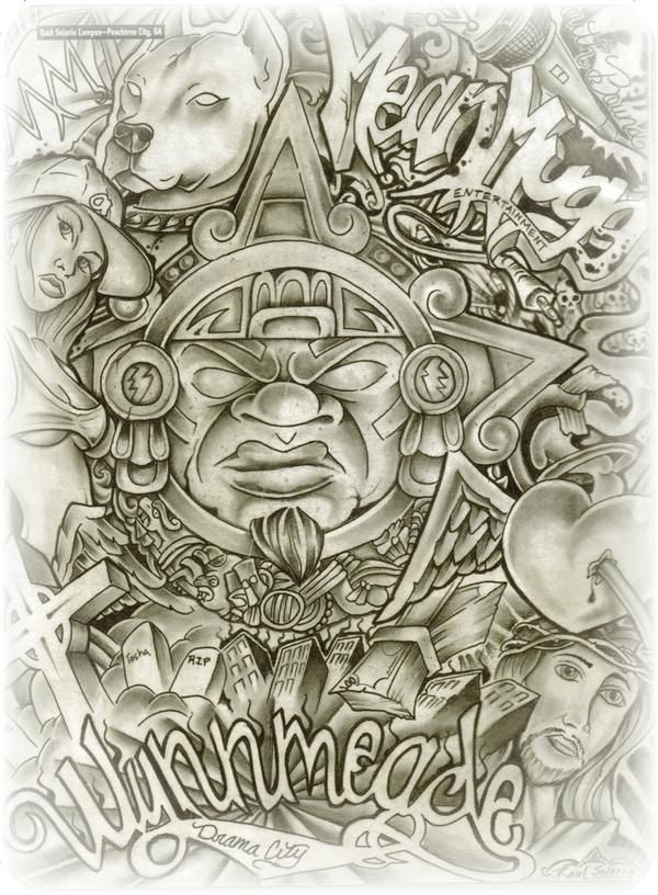 600x816 lowrider art tattoos expressing myself through art lowrider - Lowrider Art Drawings