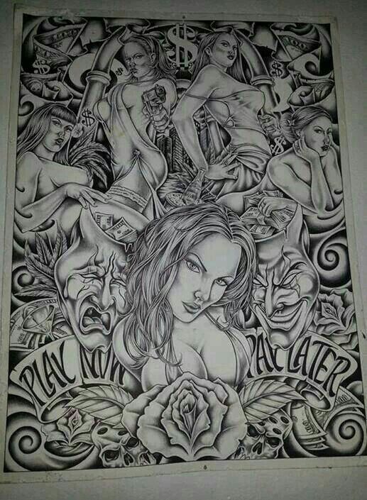 517x705 lowrider arte cover magazine pic carving chicano art - Lowrider Arte Drawings