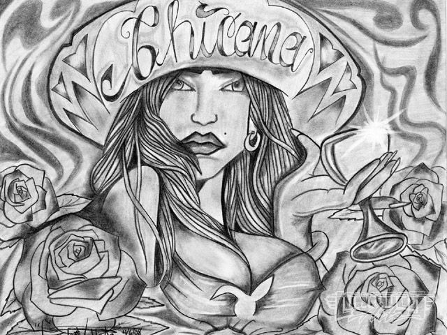 640x480 image detail for chicano art drawings lowrider arte - Lowrider Arte Drawings