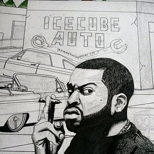 300x300 Lowriders Drawings Fine Art America - Lowrider Car Drawings