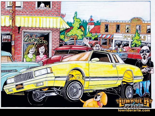 640x480 Photos Lowrider Car Art - Lowrider Car Drawings
