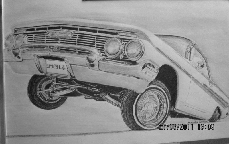 800x504 cool lowrider cars drawings lowrider cars and trucks drawings - Lowrider Car Drawings