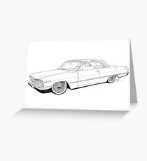 210x230 Lowrider Drawing Greeting Cards Redbubble - Lowrider Drawing Images