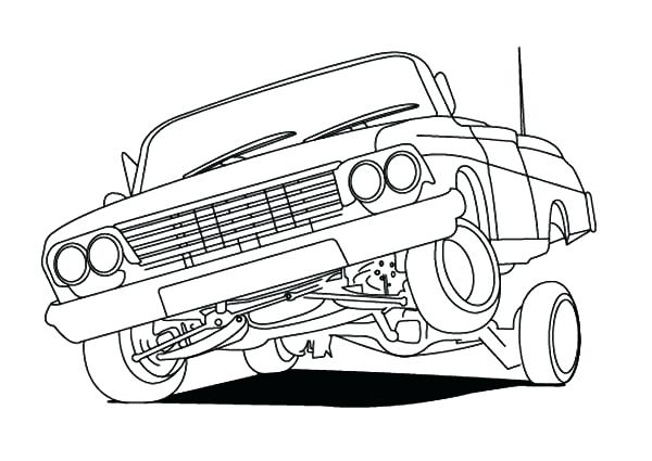 600x425 Lowrider Truck Coloring Pages Surprising Coloring Pages Coloring - Lowrider Truck Drawings