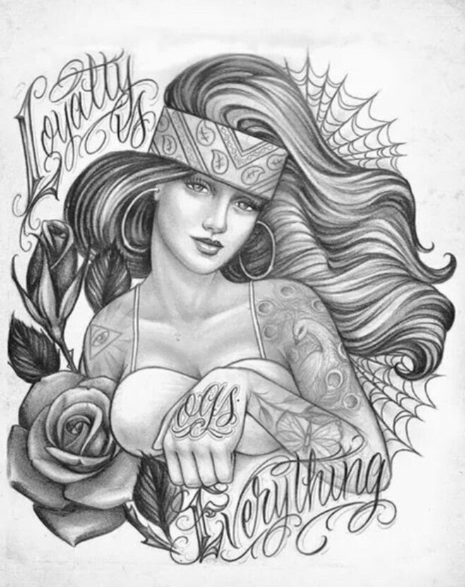 659x831 loyalty art chicano art, chicano drawings, cholo art - Loyalty Drawing