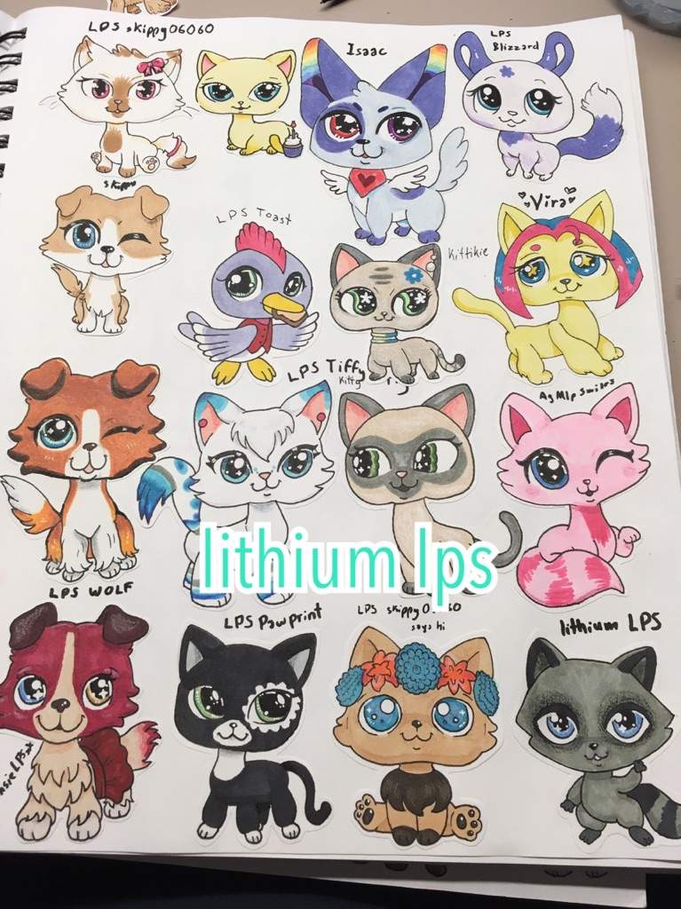767x1024 all my lps drawings so far lps amino - Lps Drawings