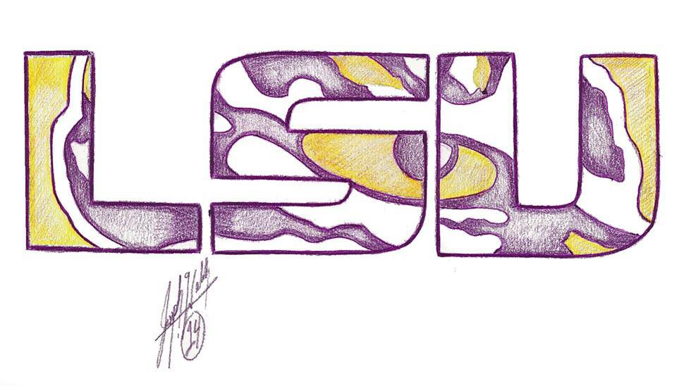 Lsu Drawings at Explore collection of Lsu Drawings