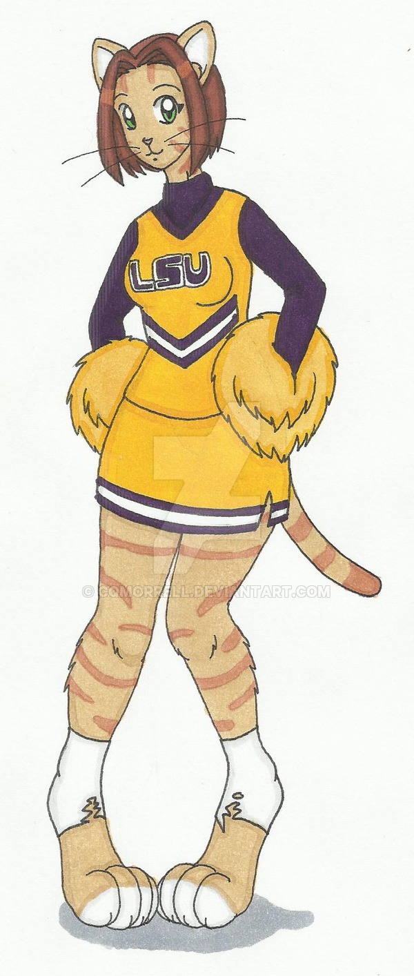 600x1414 Prints Lsu Tigers Uriko - Lsu Drawings