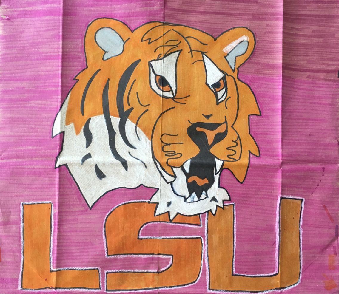 1136x986 Lsu Tiger Drawing - Lsu Tiger Drawing