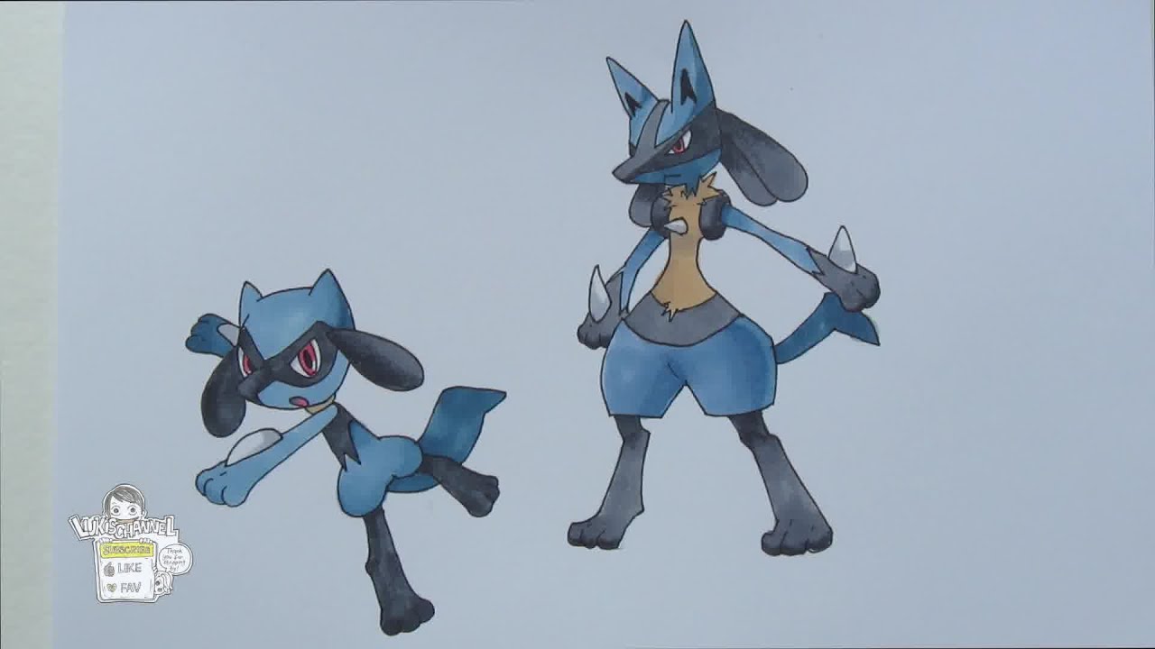 1280x720 Drawing Pokemon No Riolu, No Lucario - Lucario Drawing