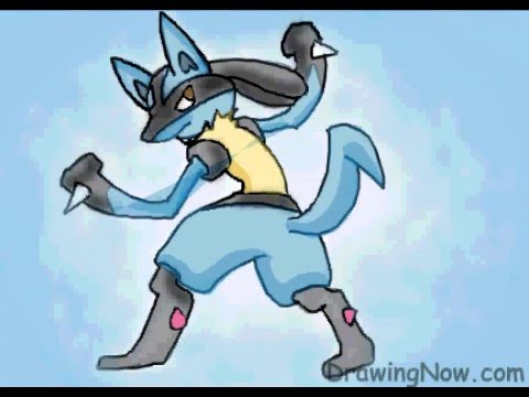 480x360 How To Draw Lucario - Lucario Drawing