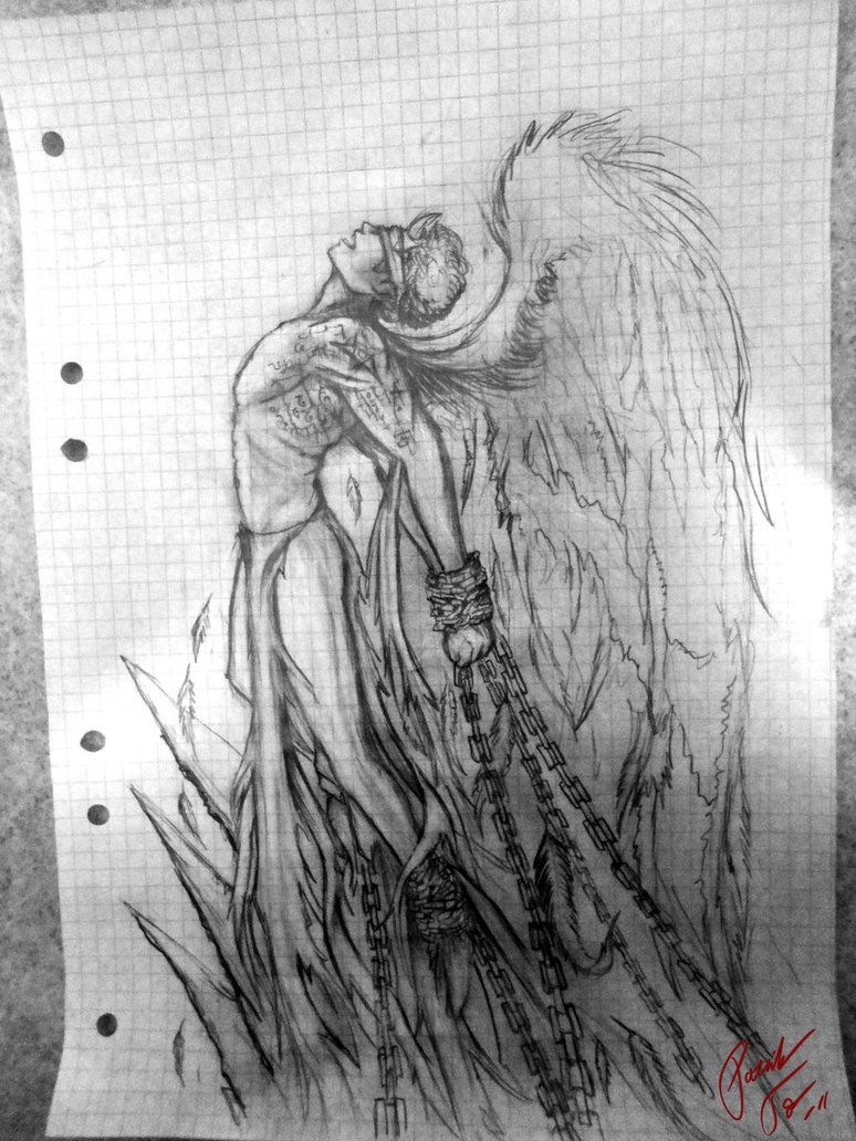 774x1032 Lucifer Sketch - Lucifer Drawing