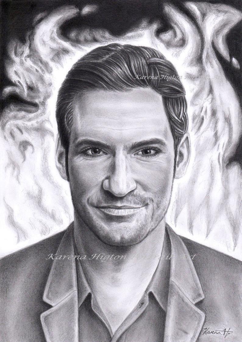 Lucifer Drawing at PaintingValley.com | Explore collection of Lucifer ...