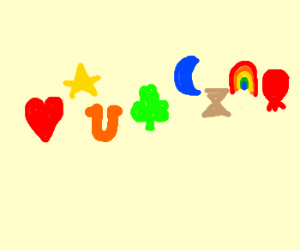 300x250 lucky charms drawing - Lucky Charms Drawing