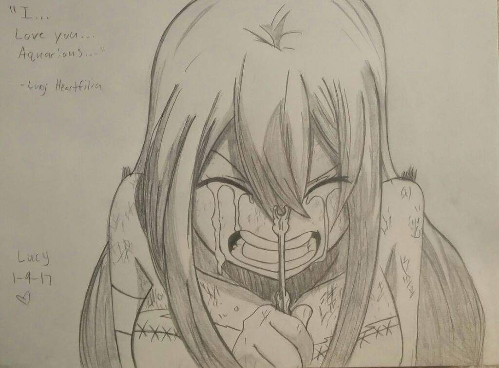 1024x756 lucy drawing! anime amino - Lucy Drawing