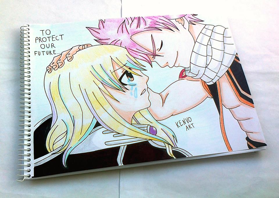 960x683 natsu and lucy drawing - Lucy Drawing