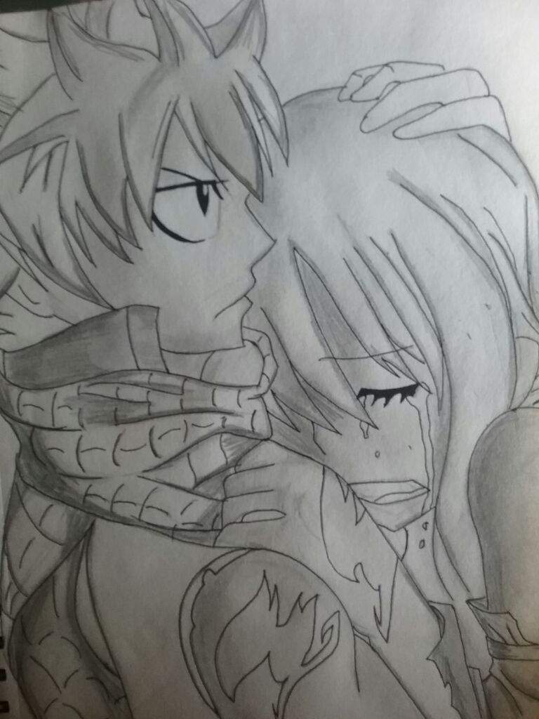 768x1024 natsu and lucy drawing anime amino - Lucy Drawing