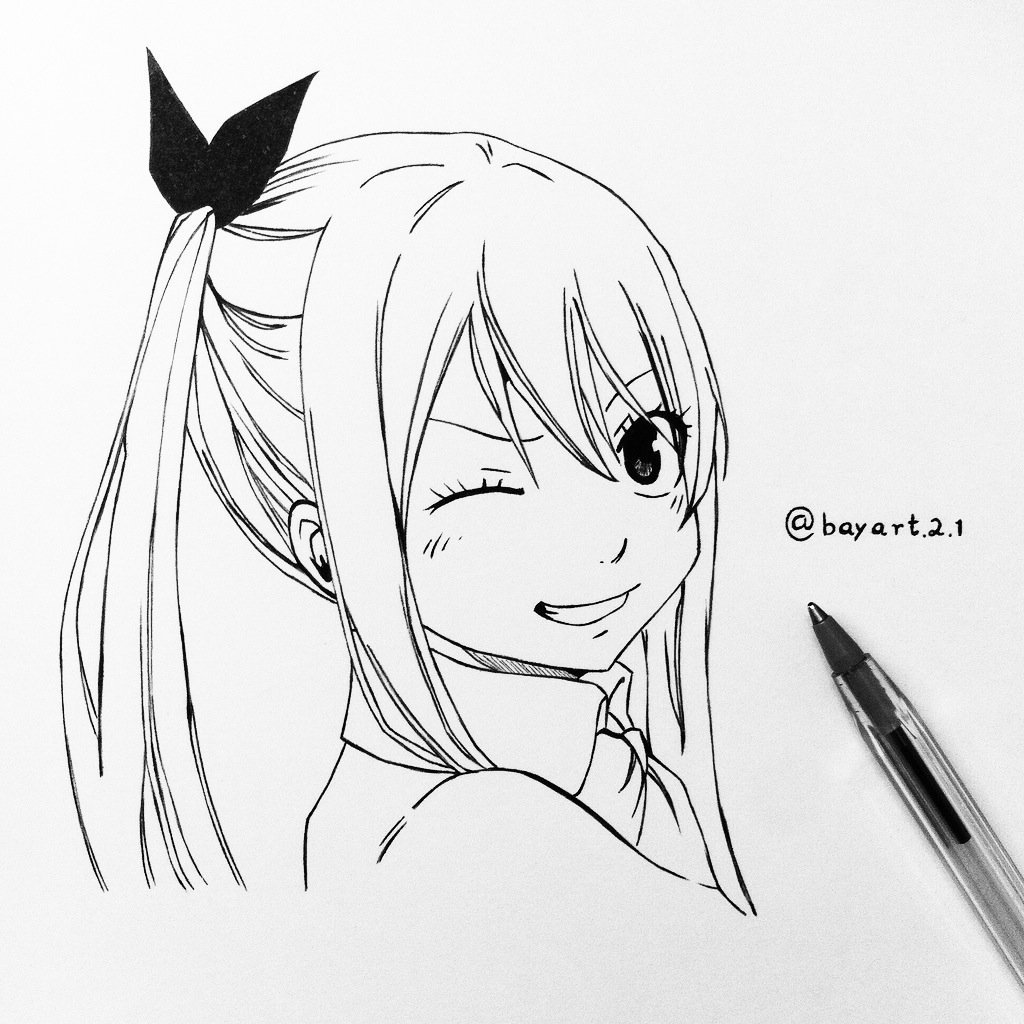 1024x1024 Fairytaildraw Hashtag On Twitter - Lucy Drawing