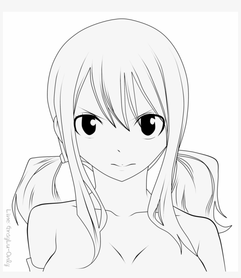 Lucy Heartfilia Drawing at PaintingValley.com | Explore collection of