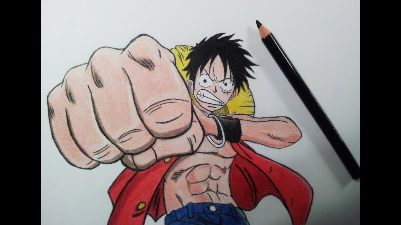 1280x720 How To Draw Monkey D Luffy - Luffy Drawing