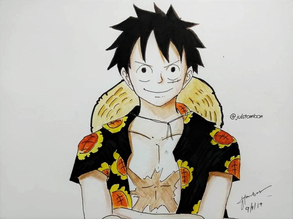 How To Draw Luffy From One Piece Images And Photos Fi - vrogue.co