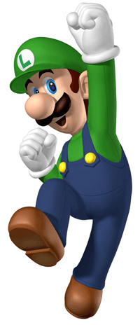 200x464 how to draw luigi from super mario with simple step - Luigi Drawing