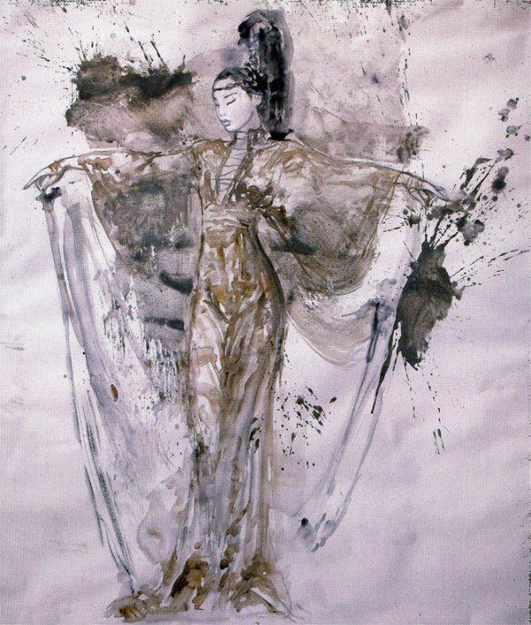 600x706 Dead Moon An Epic Tale - Luis Royo Drawings