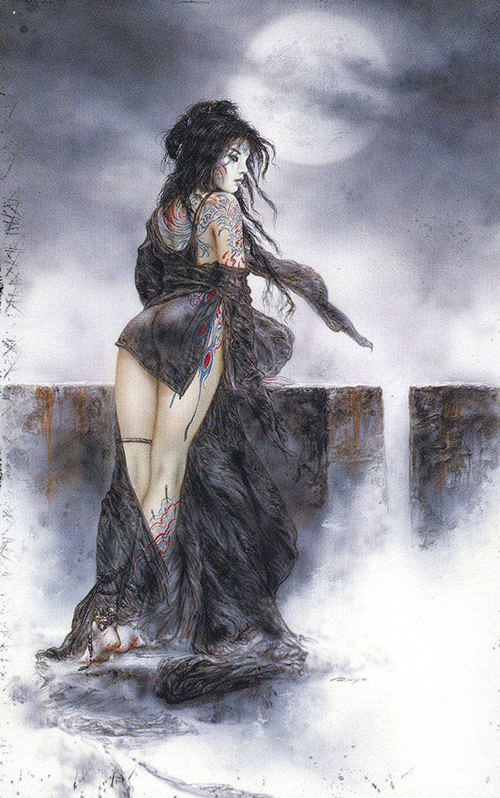 727x1160 Mythical Artbook - Luis Royo Drawings