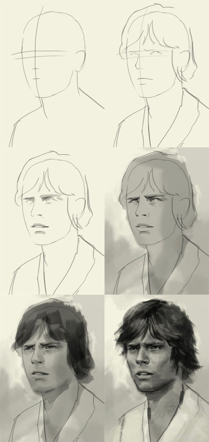 700x1476 How To Draw Luke Skywalkerif They Have This Maybe I Can Hayden - Luke Skywalker Drawing