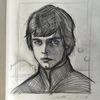 Luke Skywalker Drawing at PaintingValley.com | Explore collection of ...