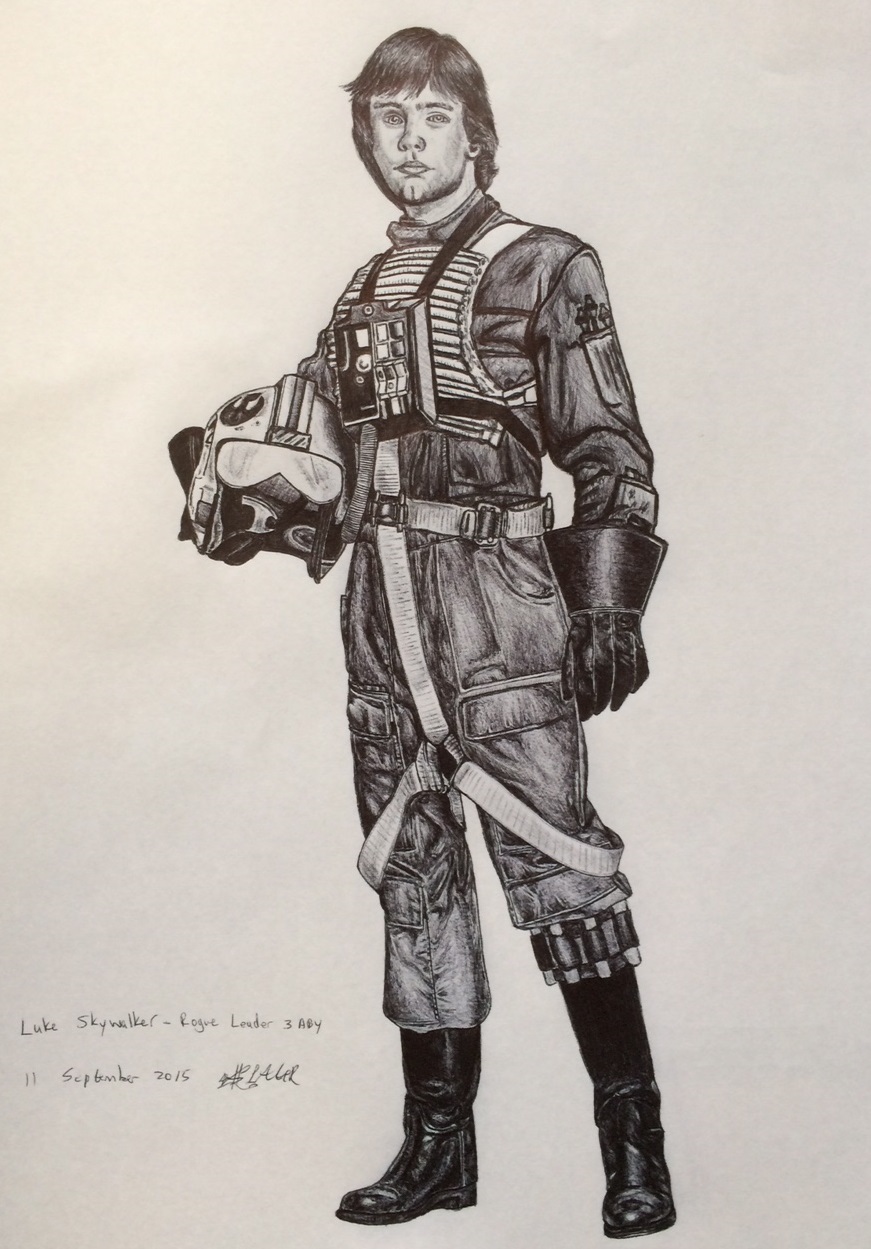871x1249 Luke Skywalker The Nerd Nebula - Luke Skywalker Drawing