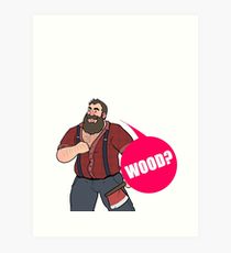 210x230 lumber drawing art prints redbubble - Lumber Drawing