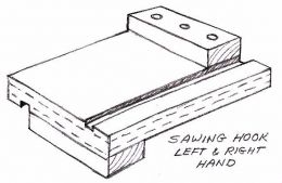 260x169 sawing hook - Lumber Drawing