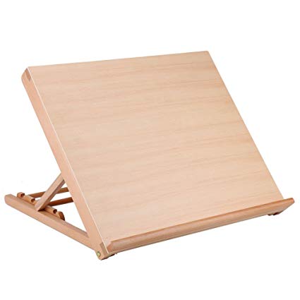 425x425 wood drawing board, multifunctional desk adjustable - Lumber Drawing