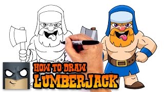 320x180 how to draw clash royale lumberjack - Lumberjack Drawing