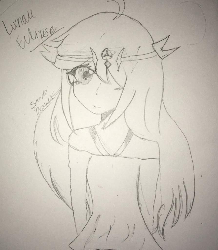 894x1024 lunar eclipse!! itsfunneh of amino - Lunar Eclipse Drawing