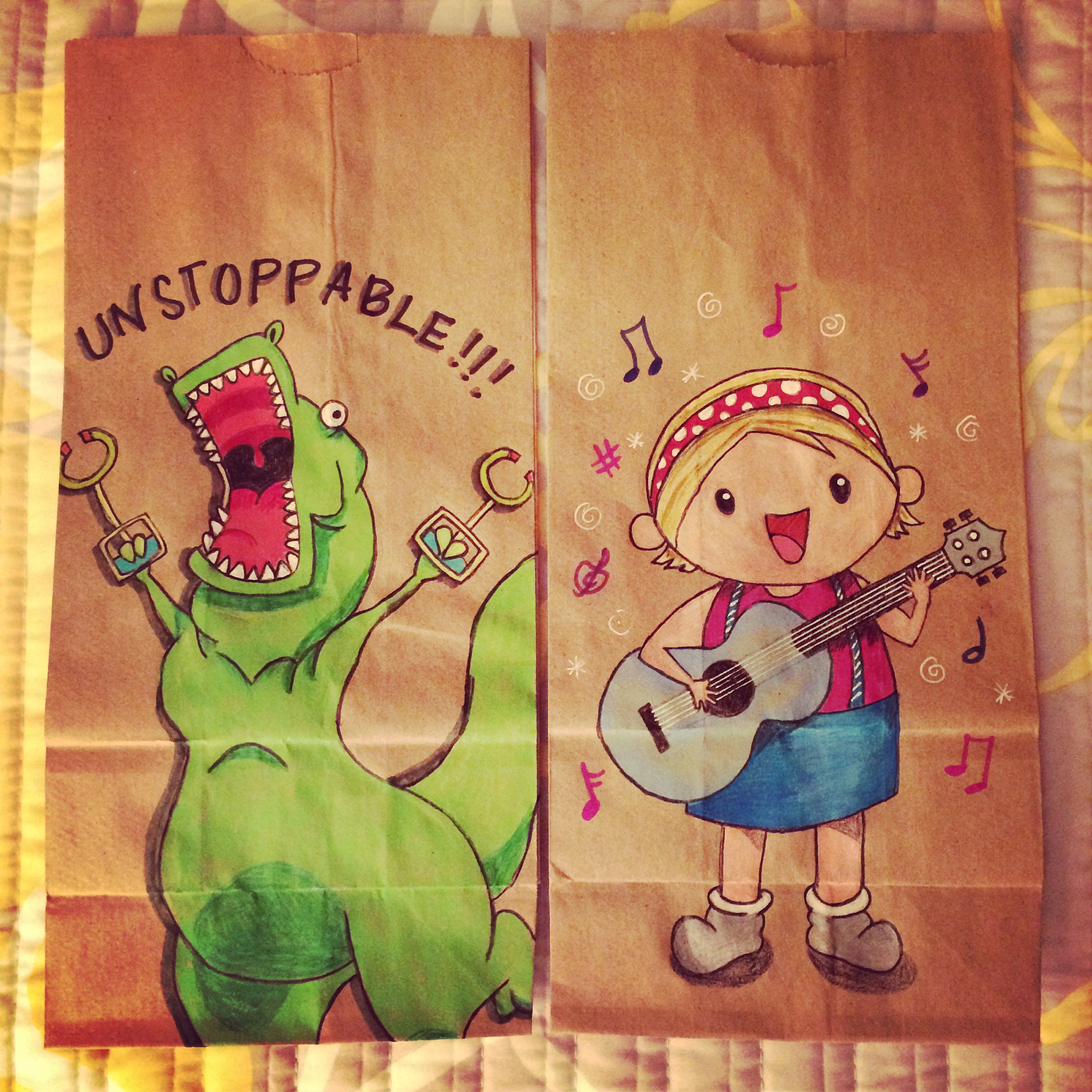 Lunch Bag Drawings at Explore collection of Lunch